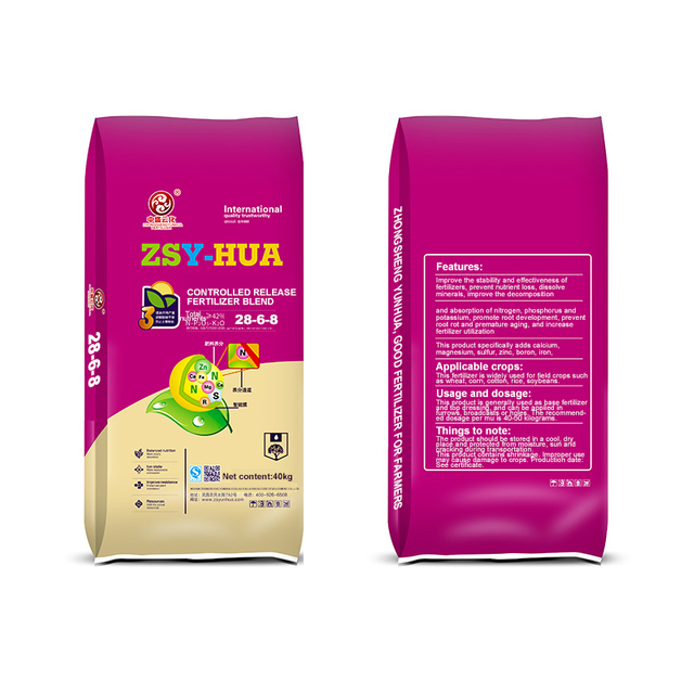 28-6-8 Controlled Release Blended Fertilizer
