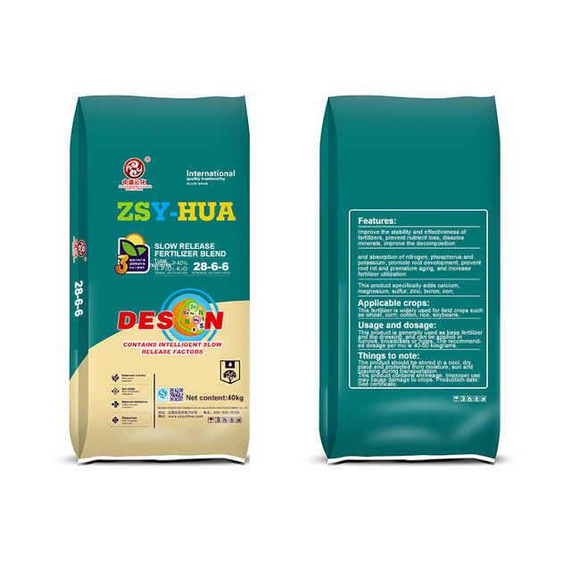28-6-6 Slow Release Blended Fertilizer